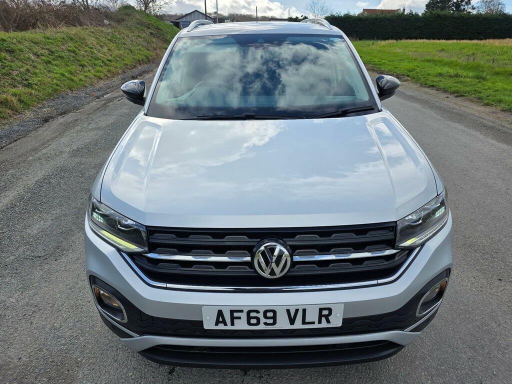 Volkswagen T-Cross 1.0 Tsi Sel Dsg Euro 6 Ss AF69VLR Silver #2