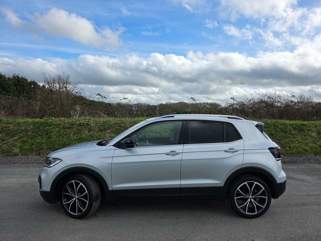 Volkswagen T-Cross 1.0 Tsi Sel Dsg Euro 6 Ss AF69VLR Silver #4