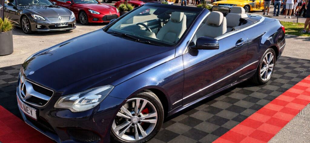 Mercedes-Benz E Class 2.1 E220 Cdi Se Cabriolet G-tronic Euro 5 Ss 2 Blue