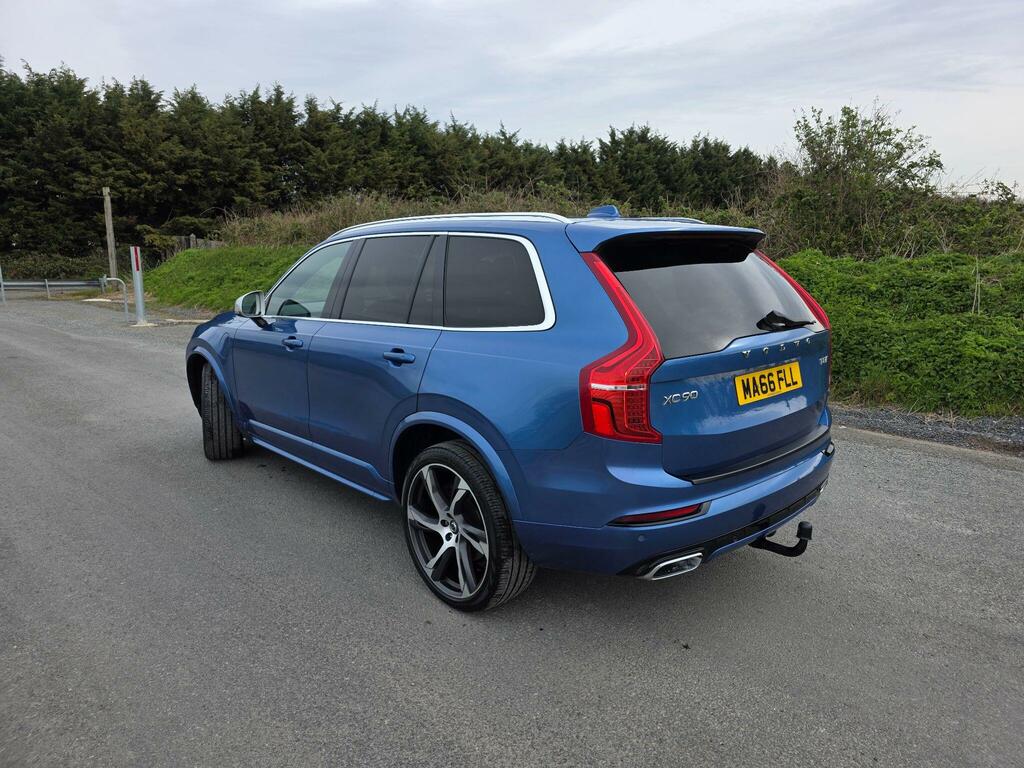 Volvo XC90 2.0H T8 Twin Engine 9.2Kwh R-design 4Wd Euro MA66FLL Blue #5