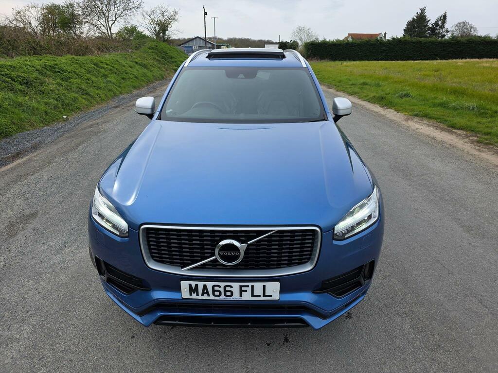 Volvo XC90 2.0H T8 Twin Engine 9.2Kwh R-design 4Wd Euro MA66FLL Blue #2