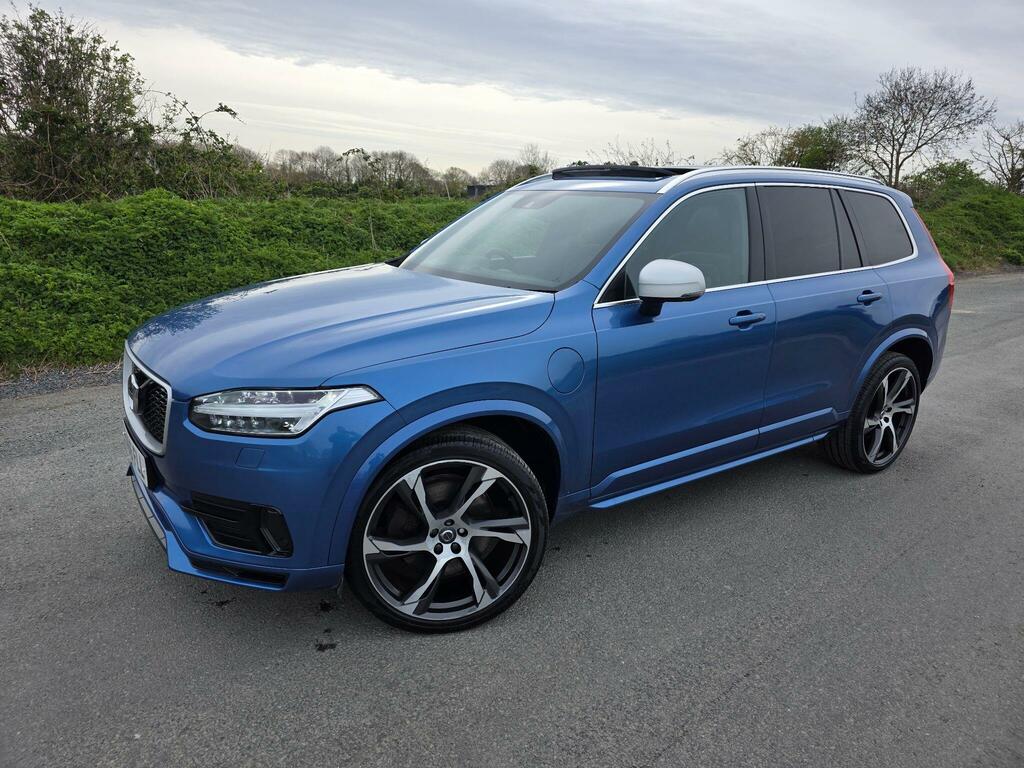 Volvo XC90 2.0H T8 Twin Engine 9.2Kwh R-design 4Wd Euro MA66FLL Blue #3
