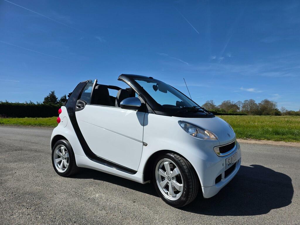 Smart Fortwo Cabrio 1.0 Mhd Passion Cabriolet Softtouch Euro 5 Ss 2 White