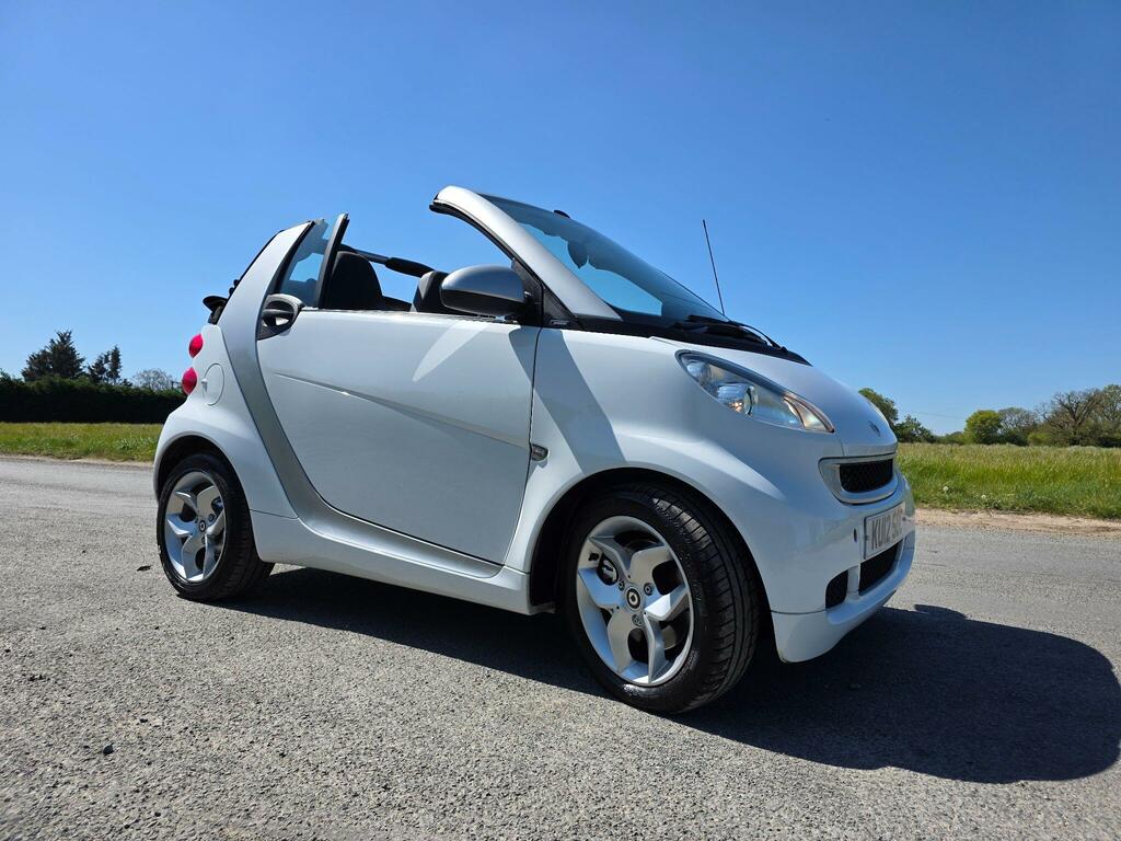 Smart Fortwo Cabrio 1.0 Mhd Passion Cabriolet Softtouch Euro 5 Ss 2 White