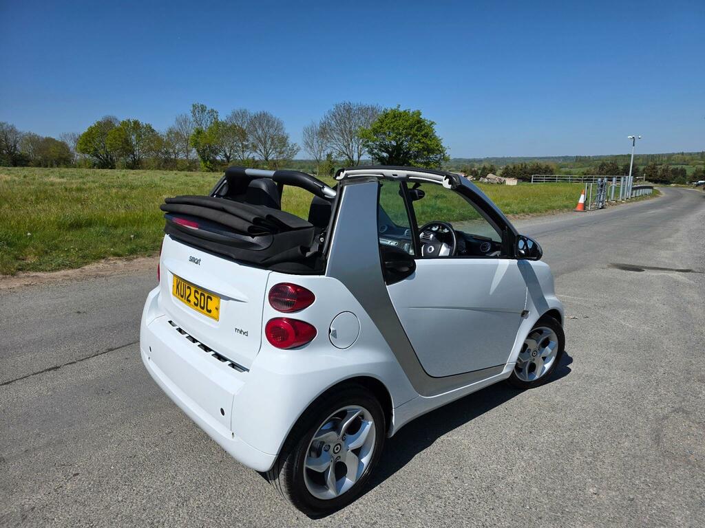 Smart Fortwo Cabrio 1.0 Mhd Passion Cabriolet Softtouch Euro 5 Ss 2 White #5
