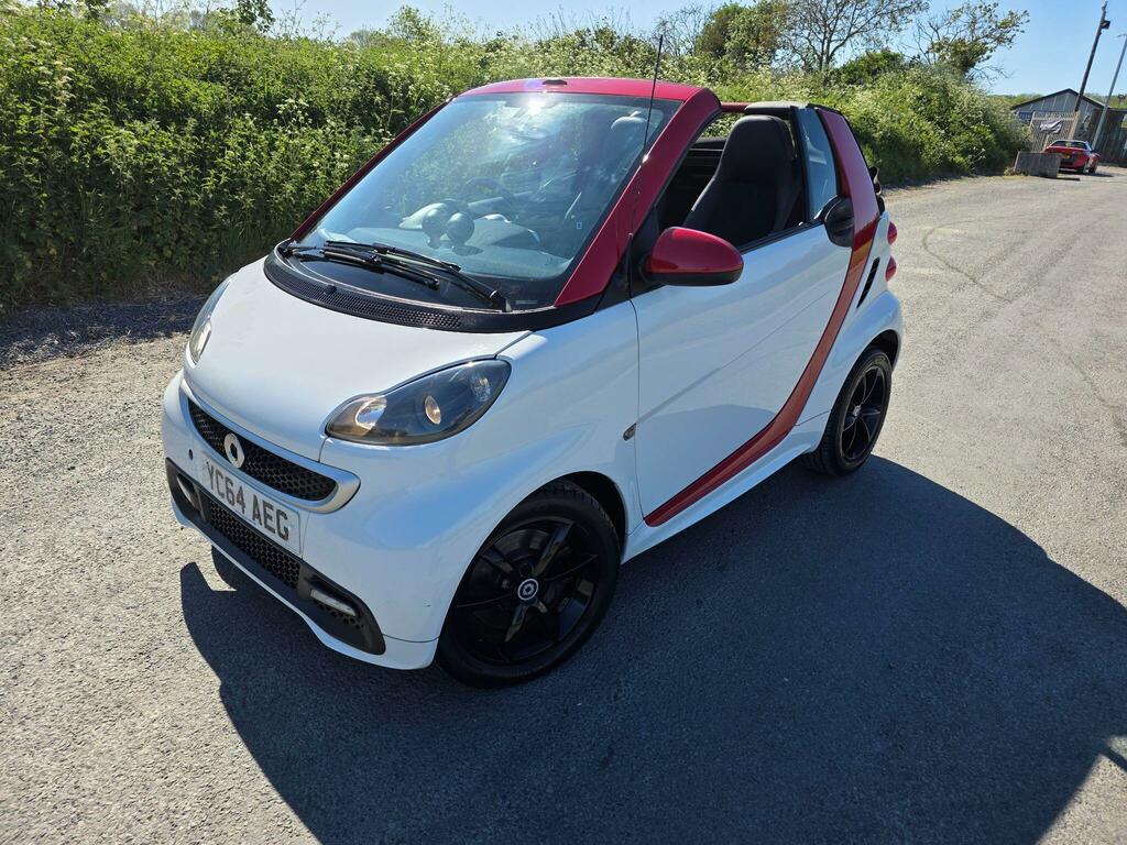 Smart Fortwo Cabrio 1.0 Grandstyle Cabriolet Softtouch Euro 5 YC64AEG White #3