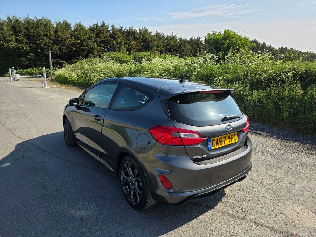 Ford Fiesta 1.0T Ecoboost St-line Euro 6 Ss CA67YPD Grey #5