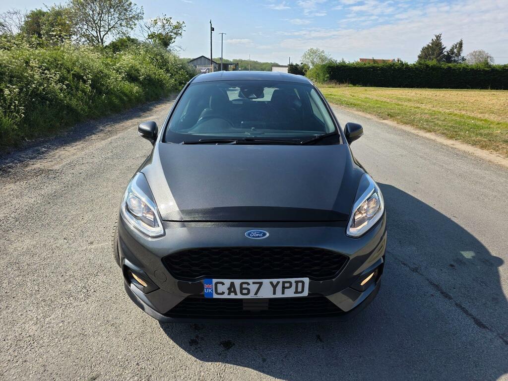 Ford Fiesta 1.0T Ecoboost St-line Euro 6 Ss CA67YPD Grey #2