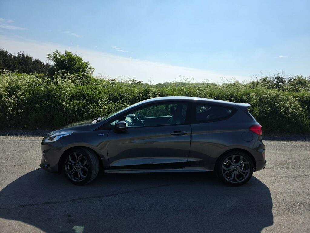 Ford Fiesta 1.0T Ecoboost St-line Euro 6 Ss CA67YPD Grey #4