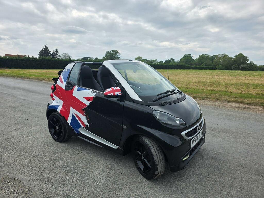 Smart Fortwo Cabrio 1.0 Grandstyle Cabriolet Softtouch Euro 5 Black #2