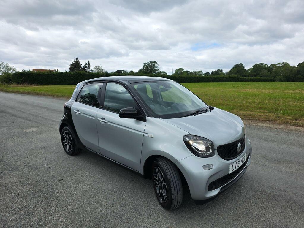 Smart Forfour 1.0 Prime Euro 6 Ss Silver