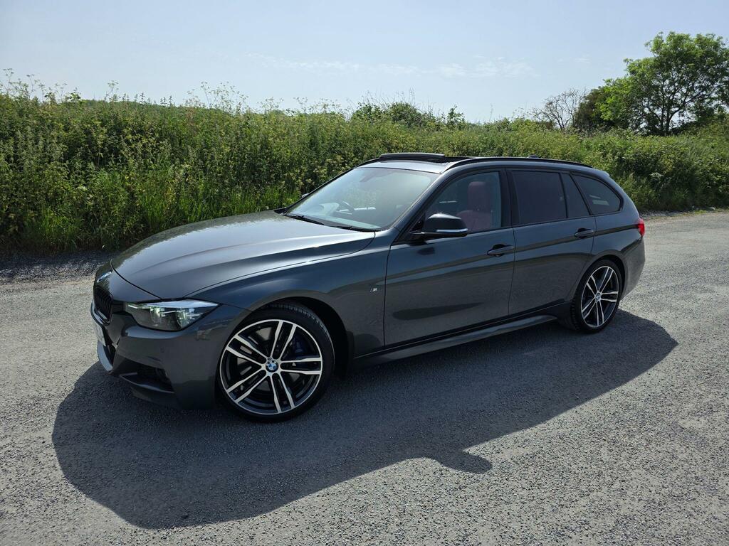 BMW 3 Series 3.0 330D M Sport Shadow Edition Touring Euro LY68LEJ Grey #3