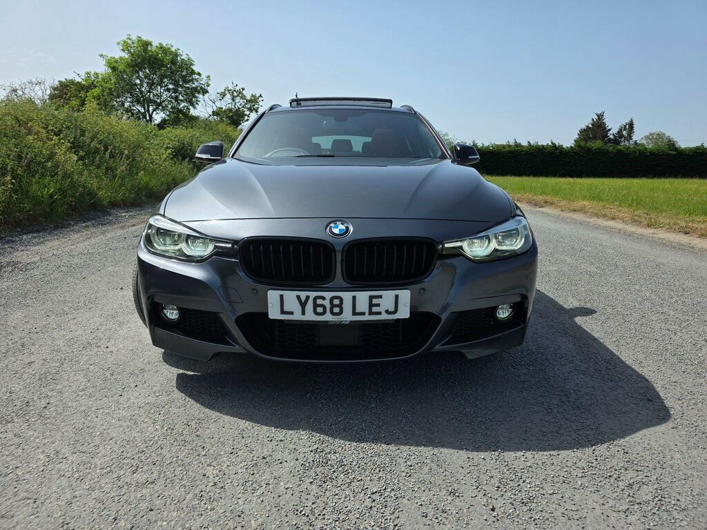 BMW 3 Series 3.0 330D M Sport Shadow Edition Touring Euro LY68LEJ Grey #2