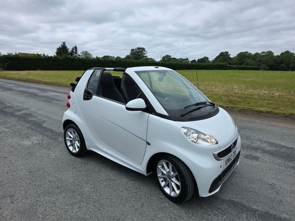 Smart Fortwo Cabrio 1.0 Mhd Passion Cabriolet Softtouch Euro 5 Ss 2 White #2