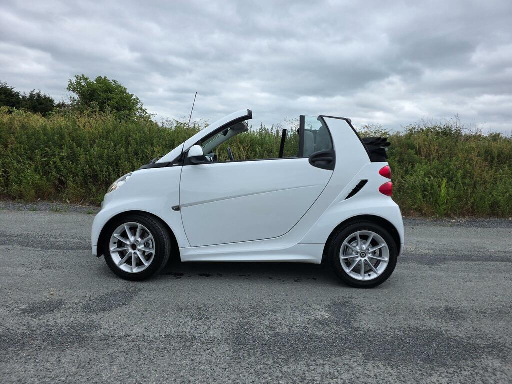Smart Fortwo Cabrio 1.0 Mhd Passion Cabriolet Softtouch Euro 5 Ss 2 White #4