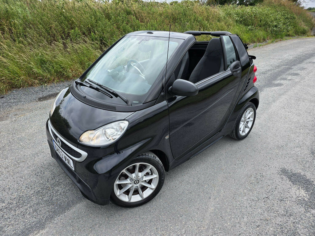 Smart Fortwo Cabrio 1.0 Mhd Passion Cabriolet Softtouch Euro 5 Ss 2 Black #3