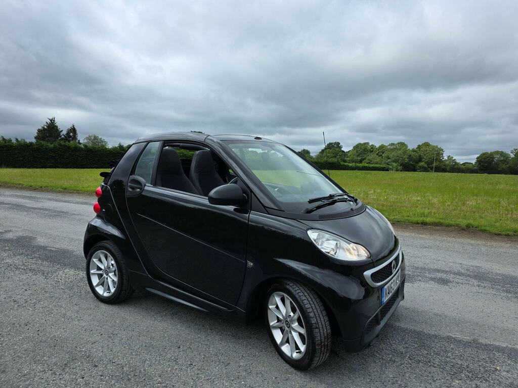 Smart Fortwo Cabrio Passion Black #8