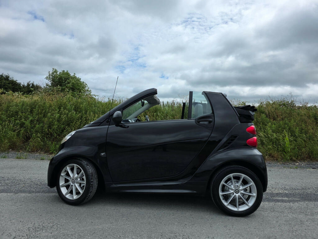 Smart Fortwo Cabrio 1.0 Mhd Passion Cabriolet Softtouch Euro 5 Ss 2 Black #4