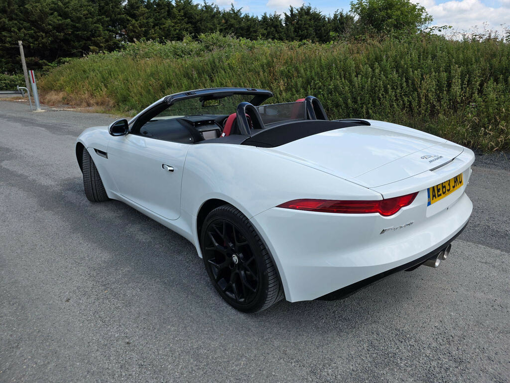 Jaguar F-Type 3.0 V6 S Euro 5 Ss White #4