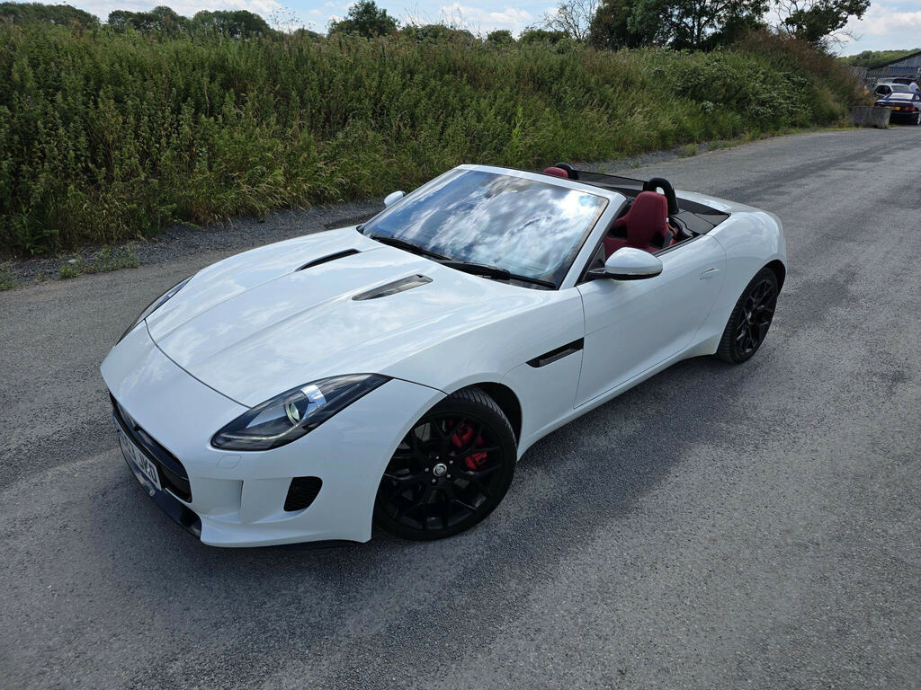 Jaguar F-Type 3.0 V6 S Euro 5 Ss White #2