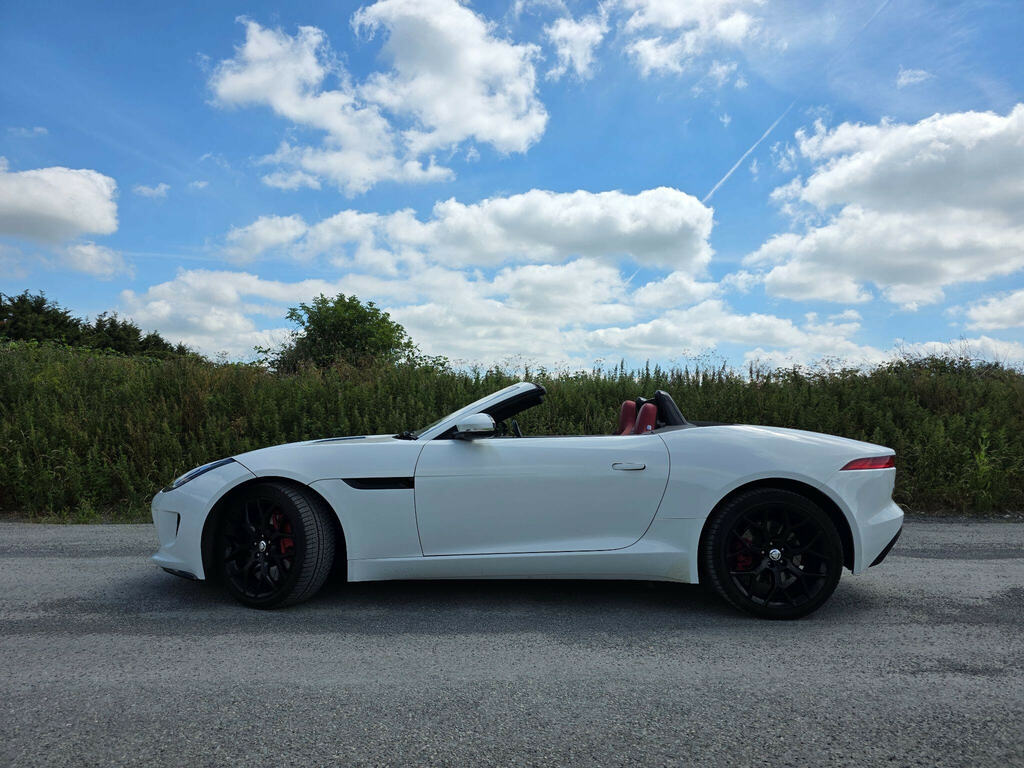 Jaguar F-Type 3.0 V6 S Euro 5 Ss White #3