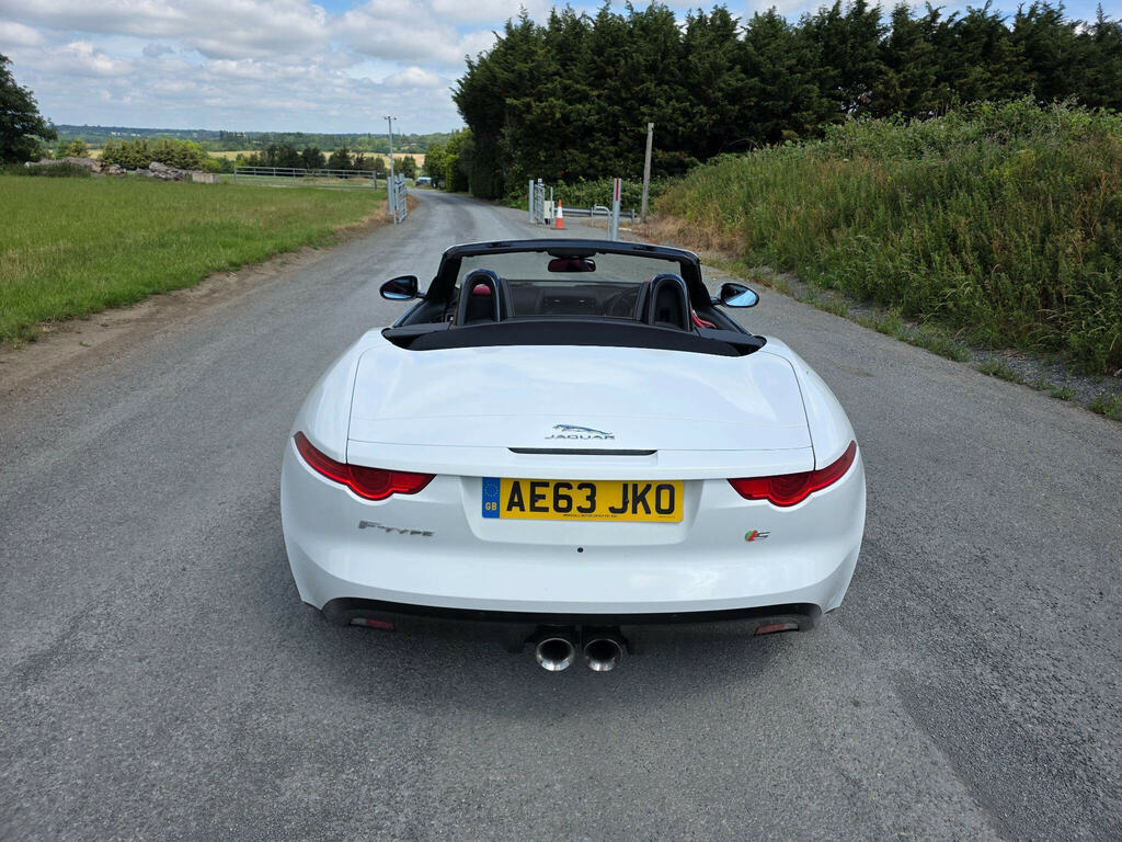 Jaguar F-Type 3.0 V6 S Euro 5 Ss White #5
