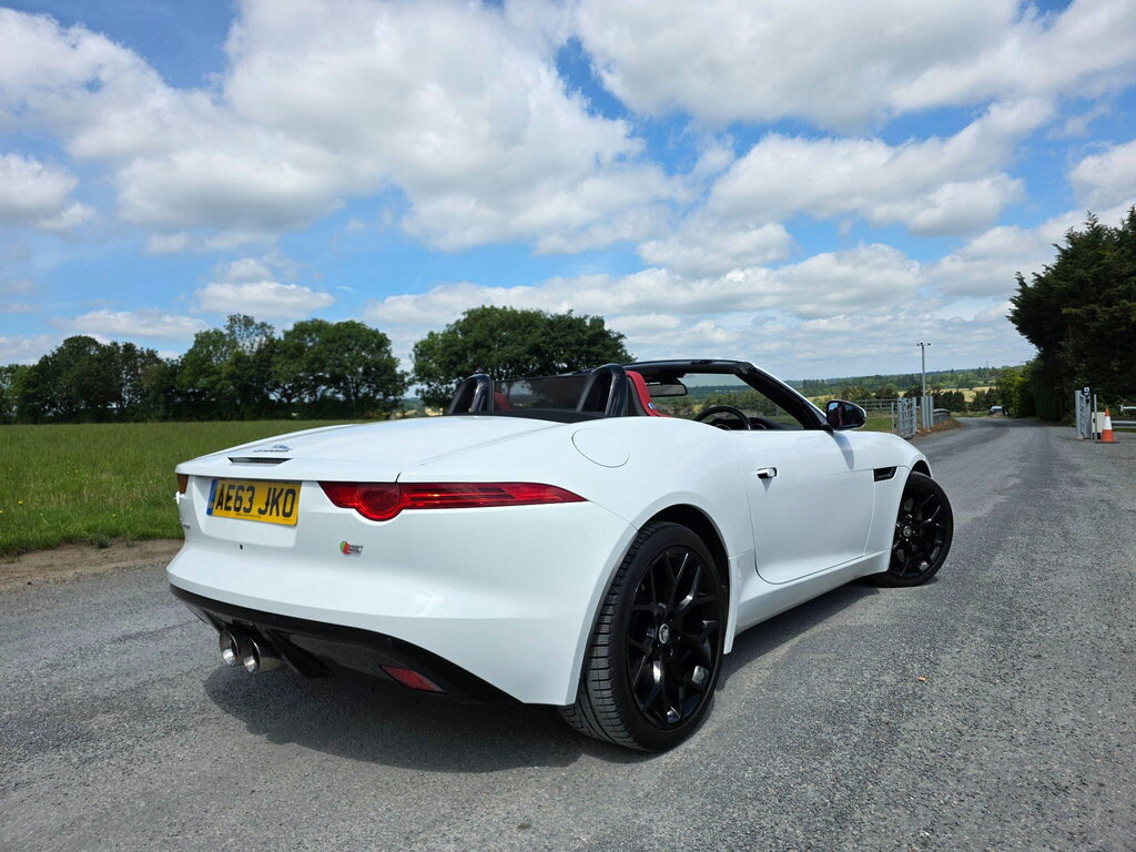 Jaguar F-Type 3.0 V6 S Euro 5 Ss White #6