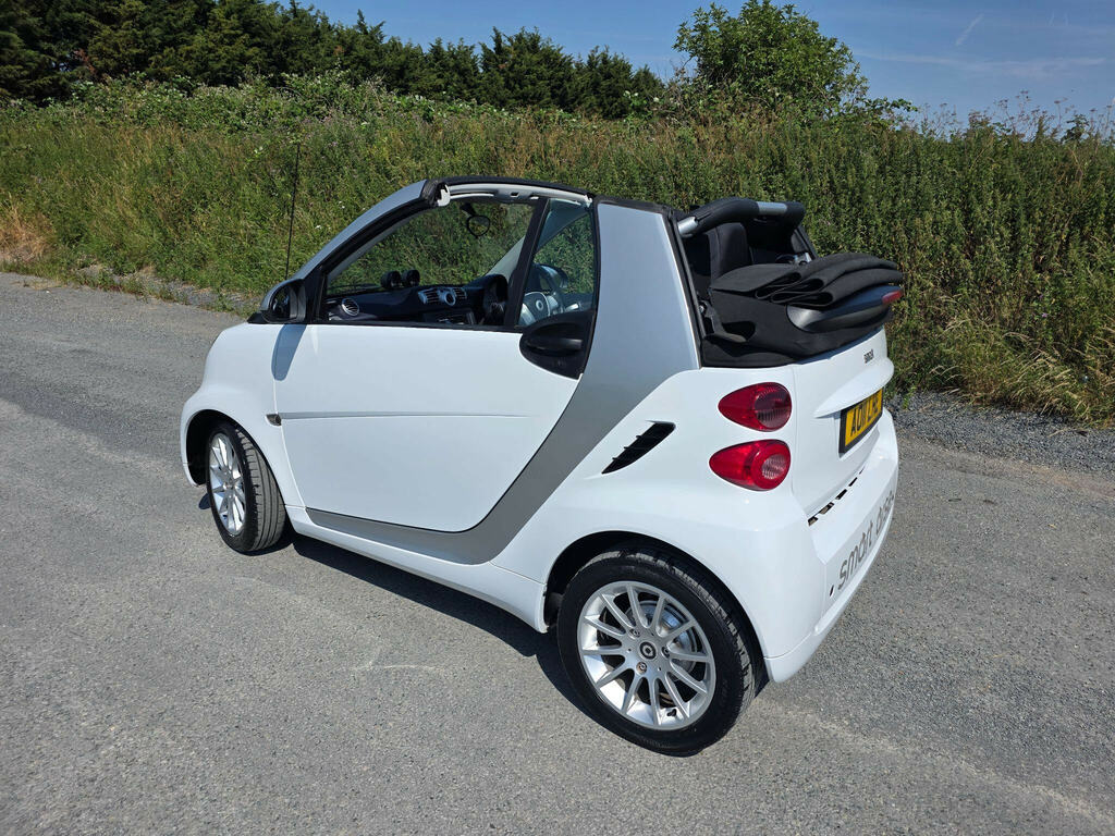 Smart Fortwo Cabrio 1.0 Mhd Passion Cabriolet Softtouch Euro 5 Ss 2 White #3