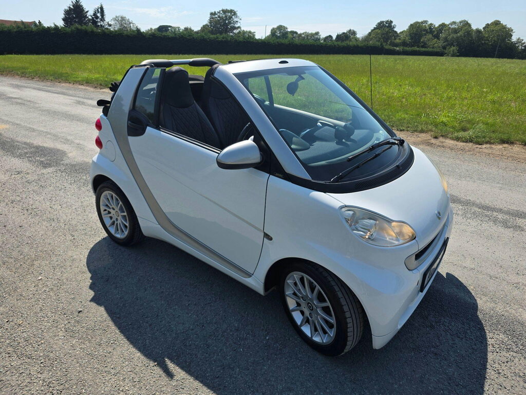 Smart Fortwo Cabrio 1.0 Mhd Passion Cabriolet Softtouch Euro 5 Ss 2 White #5
