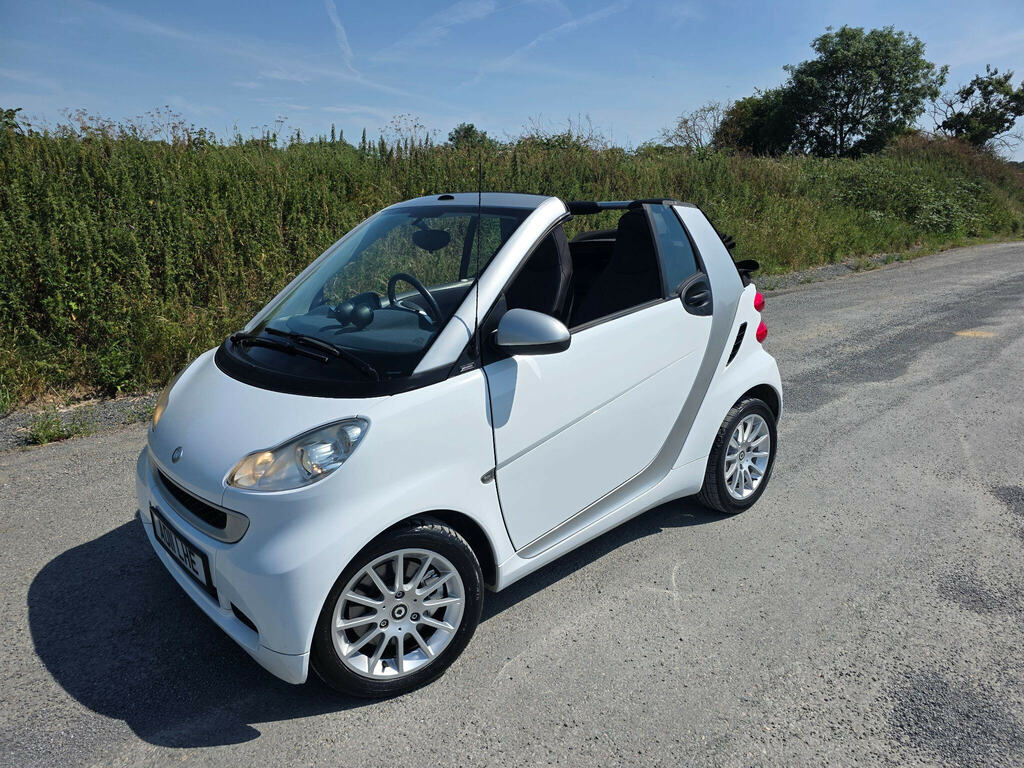 Smart Fortwo Cabrio 1.0 Mhd Passion Cabriolet Softtouch Euro 5 Ss 2 White #2