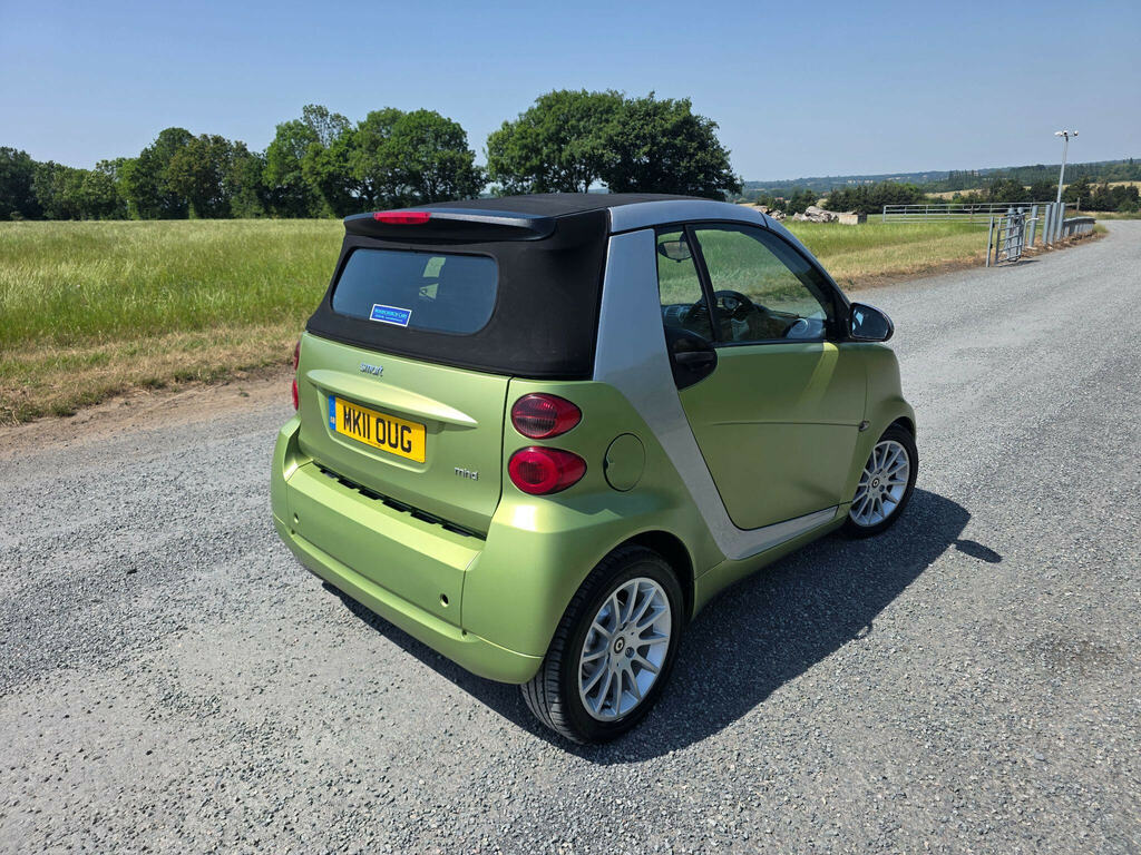 Smart Fortwo Cabrio 0.8 Cdi Pulse Cabriolet Softtouch Euro 5 Black #20