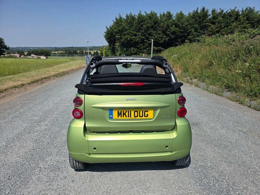 Smart Fortwo Cabrio 0.8 Cdi Pulse Cabriolet Softtouch Euro 5 Black #11