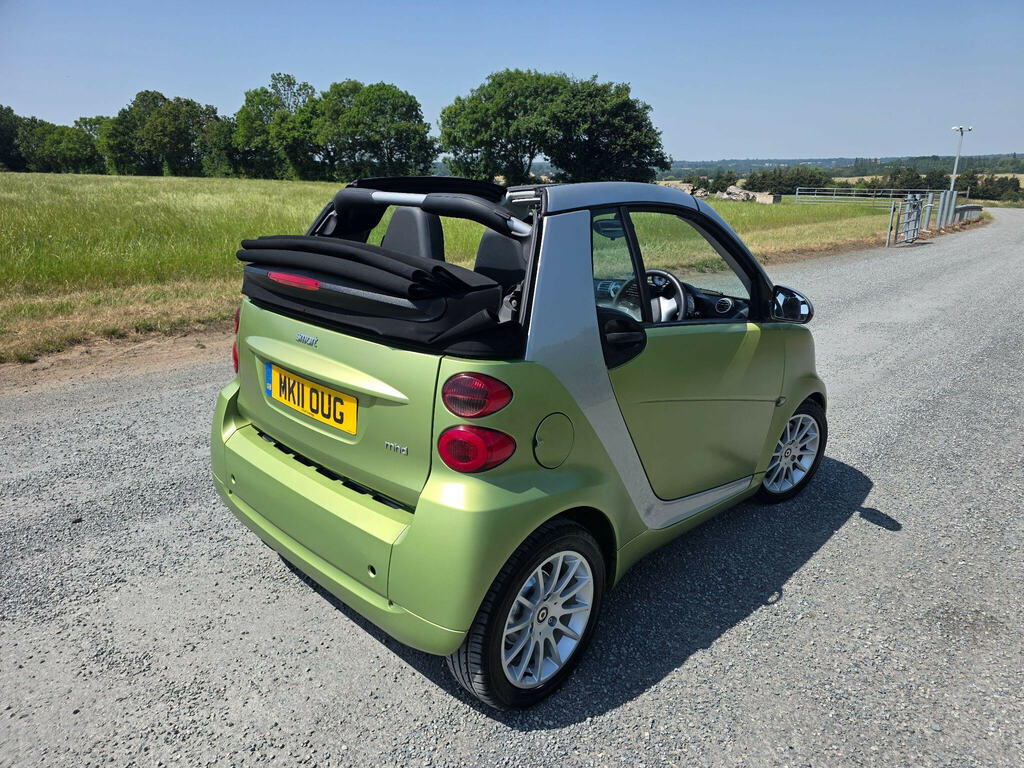 Smart Fortwo Cabrio 0.8 Cdi Pulse Cabriolet Softtouch Euro 5 Black #12