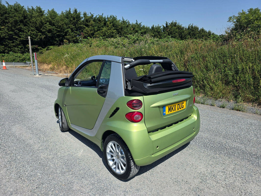 Smart Fortwo Cabrio 0.8 Cdi Pulse Cabriolet Softtouch Euro 5 Black #10
