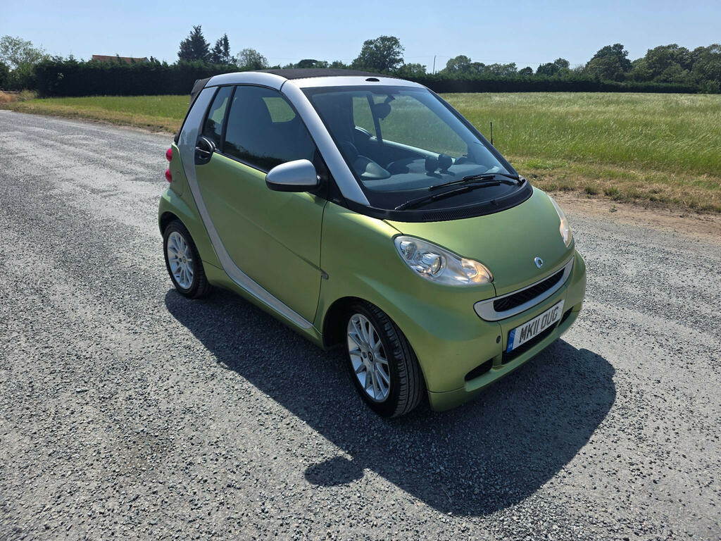 Smart Fortwo Cabrio 0.8 Cdi Pulse Cabriolet Softtouch Euro 5 Black #14