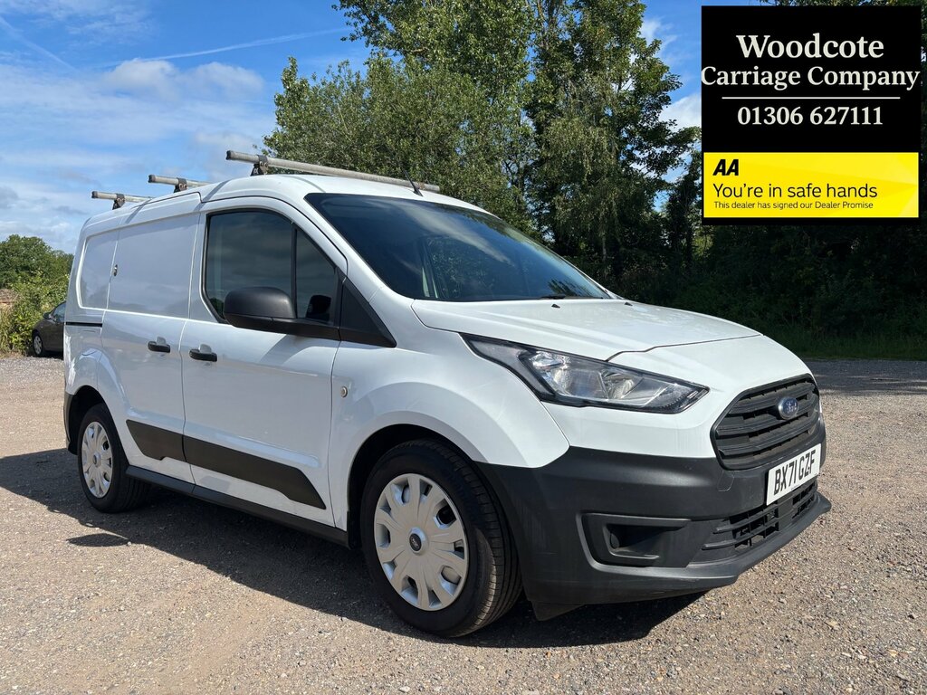 Ford Transit Connect 1.5 Tdci 220 Ecoblue Leader Crew Van Double Cab Ma White
