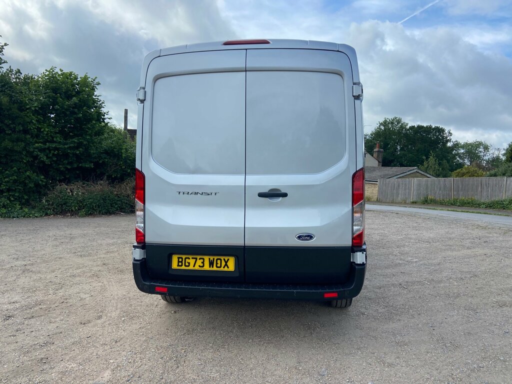 Ford Transit Custom 2.0 350 Ecoblue Trend Panel Van BG73WOX Silver #6