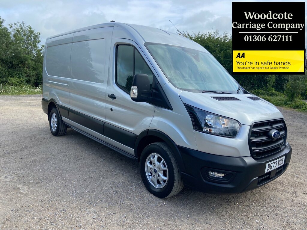 Ford Transit Custom 2.0 350 Ecoblue Trend Panel Van Silver