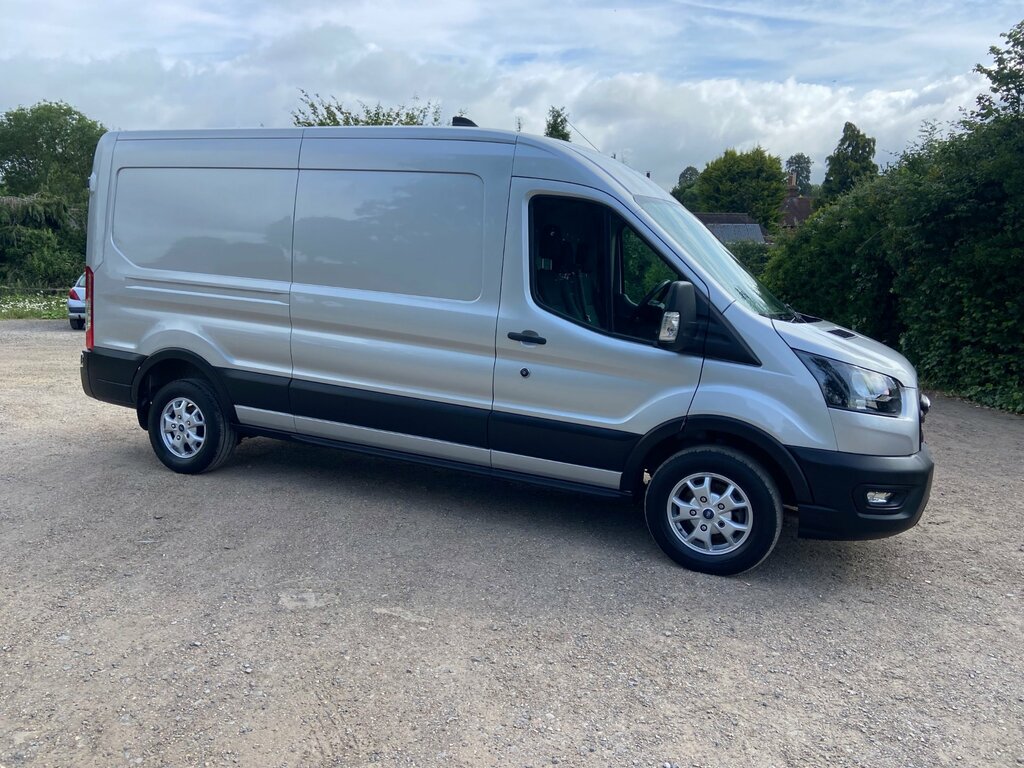 Ford Transit Custom 2.0 350 Ecoblue Trend Panel Van BG73WOX Silver #4