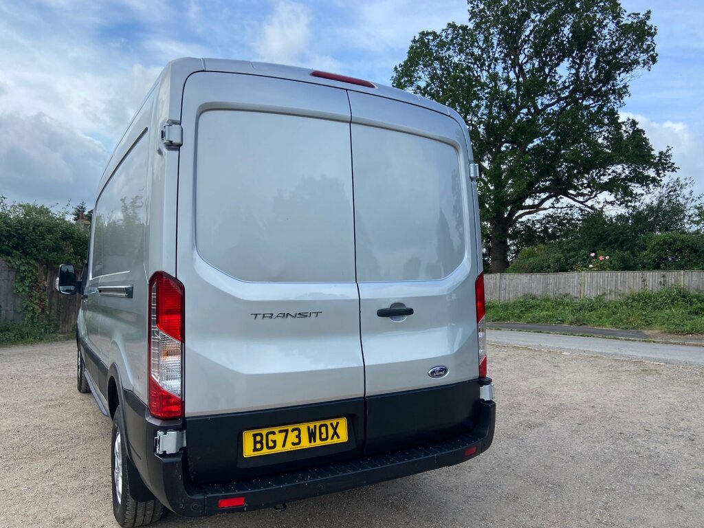 Ford Transit Custom 2.0 350 Ecoblue Trend Panel Van BG73WOX Silver #5