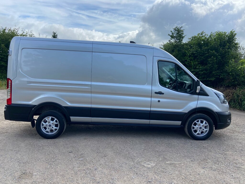 Ford Transit Custom 2.0 350 Ecoblue Trend Panel Van BG73WOX Silver #3