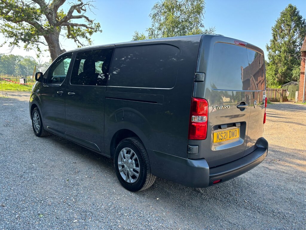 Vauxhall Vivaro 2.0 Turbo D 3100 Sportive Crew Van L KS21DWO Grey #5