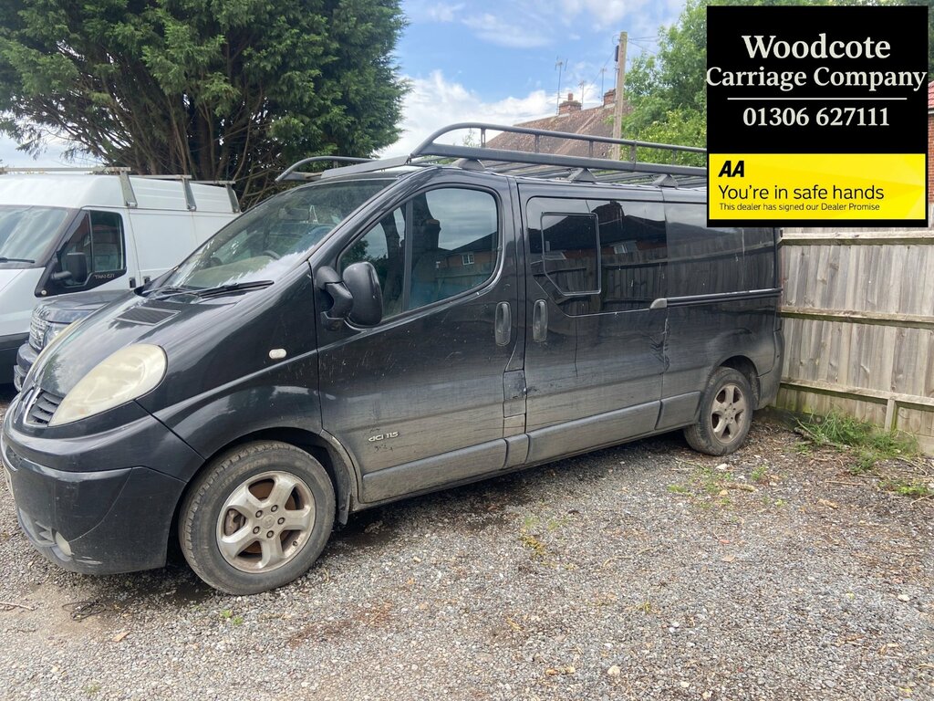 Renault Trafic 2.0 Dci Sl27 L1 H1 White #1