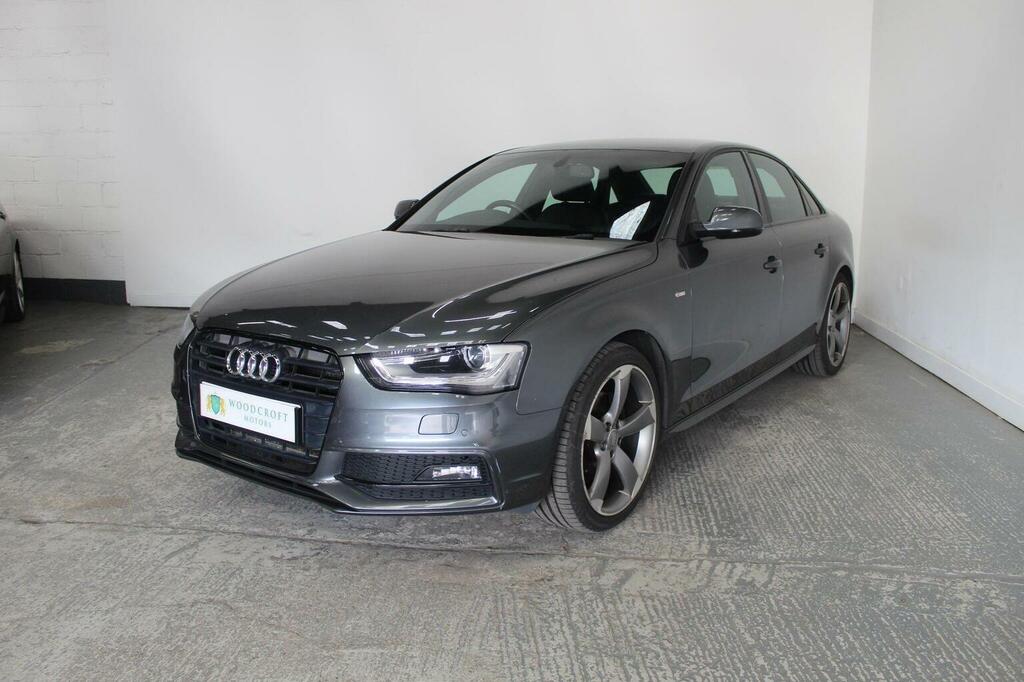 Audi A4 Saloon 2.0 Tdi Black Edition Euro 5 Ss 201 EF14ZZE Grey #2