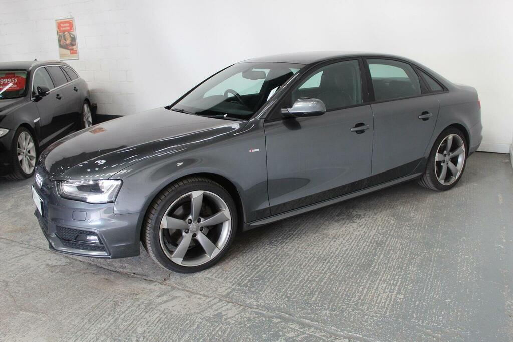 Audi A4 Saloon 2.0 Tdi Black Edition Euro 5 Ss 201 EF14ZZE Grey #4