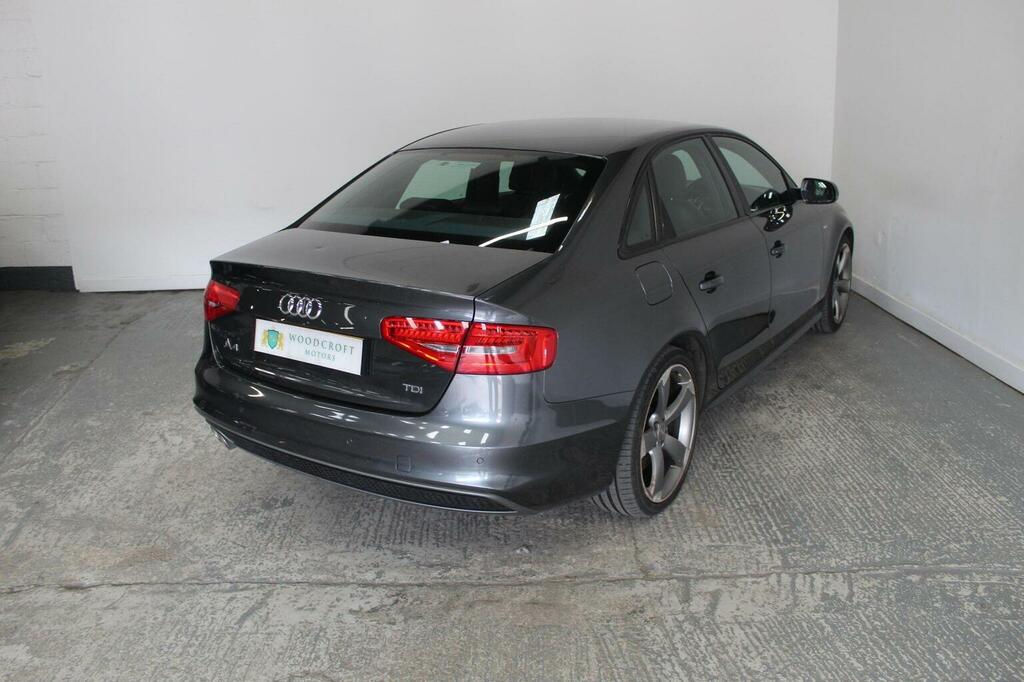 Audi A4 Saloon 2.0 Tdi Black Edition Euro 5 Ss 201 EF14ZZE Grey #6