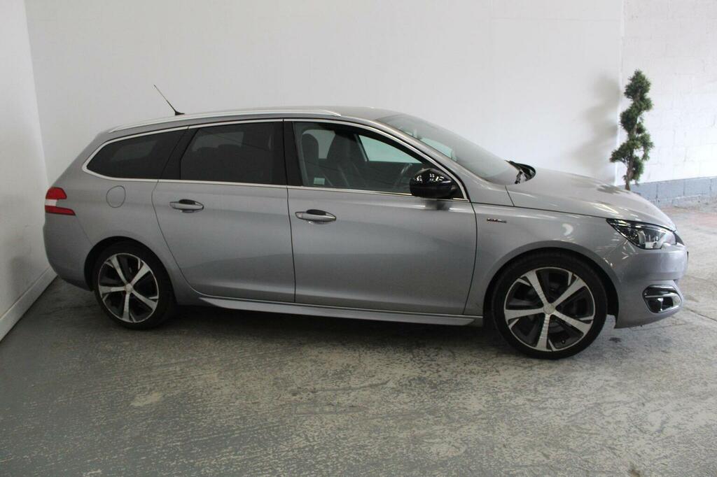 Peugeot 308 SW Estate 1.6 Bluehdi Gt Line Euro 6 Ss 2017 Grey #3