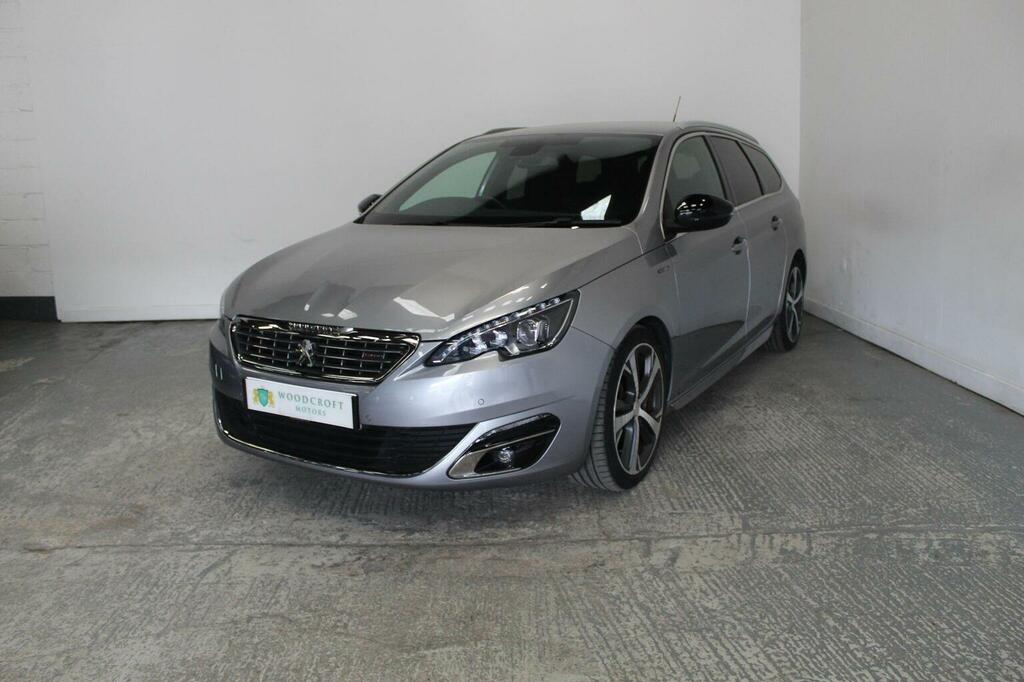 Peugeot 308 SW Estate 1.6 Bluehdi Gt Line Euro 6 Ss 2017 Grey #2
