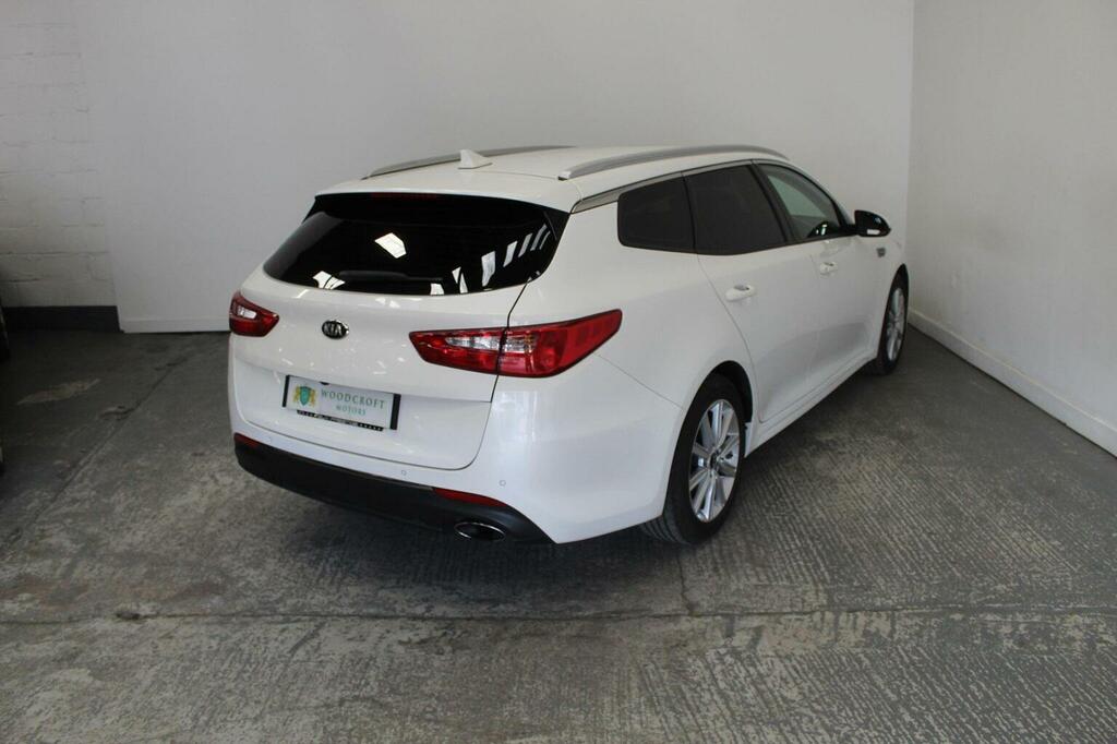 Kia Optima Estate 1.6 Crdi 2 Sportswagon Euro 6 Ss 20 J999TSG White #6