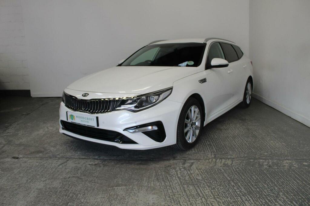 Kia Optima Estate 1.6 Crdi 2 Sportswagon Euro 6 Ss 20 J999TSG White #2